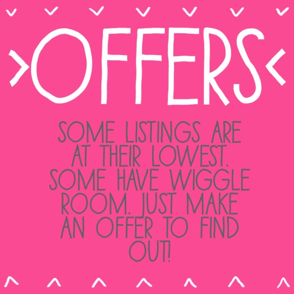 👍🏻REASONABLE OFFERS WELCOME👍🏻
